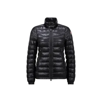 Moncler Grenoble Logo Embroidered Zip Up Jacket