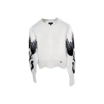 CHANEL Cashmere Sweater Women's White