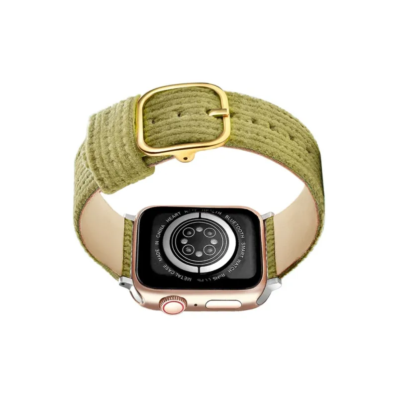 ZHENGGUANG Watch Band Apple Compatibility Corduroy Material-1