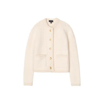 CLUB MONACO Jacket Women's Ecru