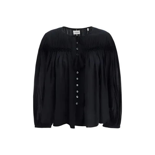 ISABEL MARANT ETOILE Pleat Detailed Buttoned Blouse