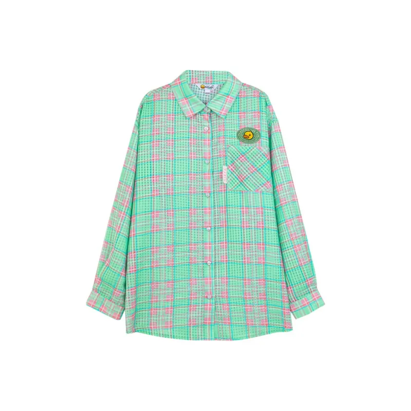 B.Duck Shirts Women's Green-0