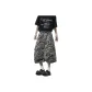 Snakeskin Print Gray