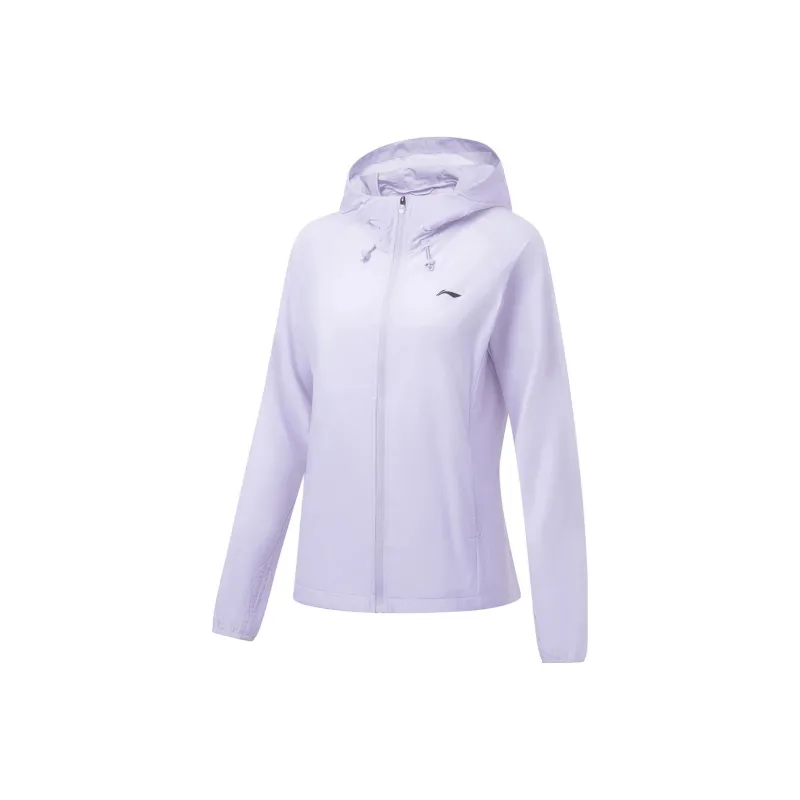LiNing Running Collection Jacket Women's Light Elegance Purple-0