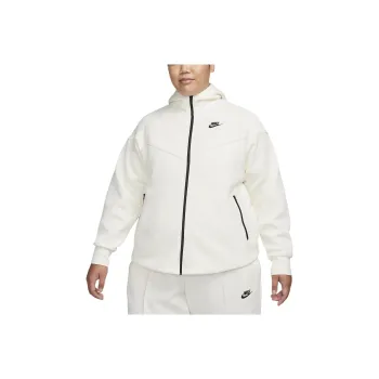Nike Sportswear Tech Fleece Windrunner Jackets Coats Women's Light Ivory White