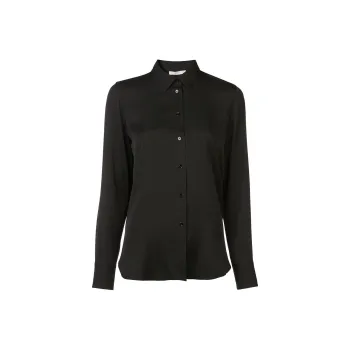 VINCE Classic Silk Shirt