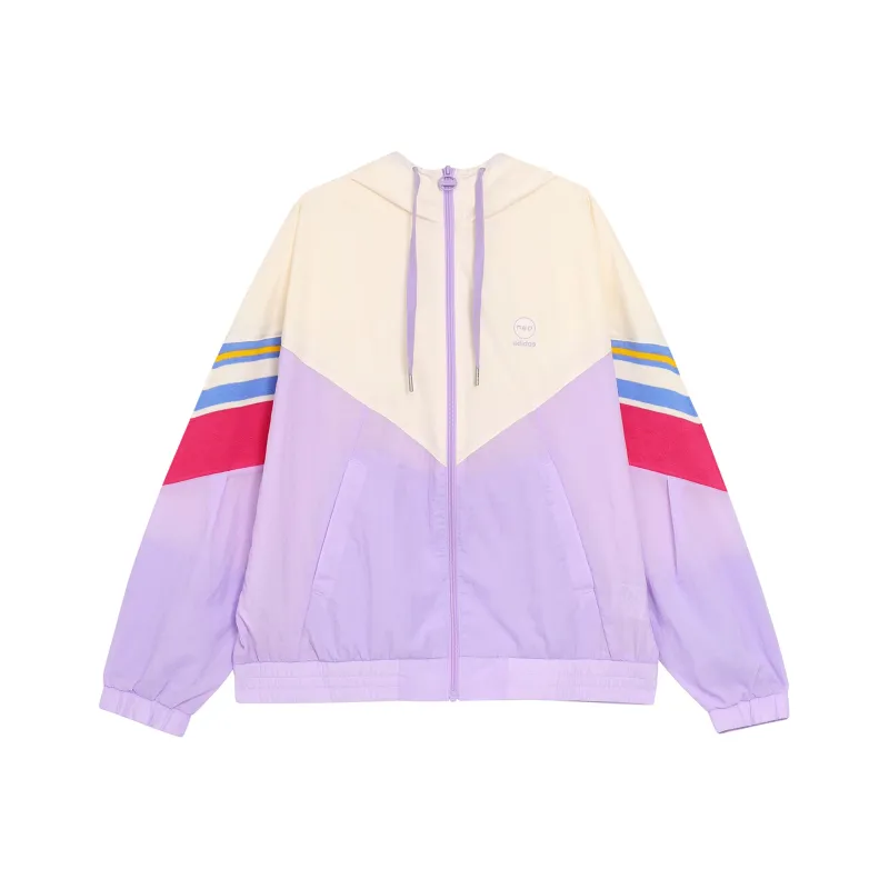 Adidas Neo Jackets Women's Pink White/Bright Light Purple-0
