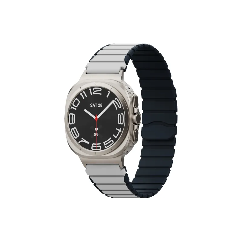 ZHENGGUANG Two Tone Collection Watch Band Samsung Compatibility Silicone Material-7