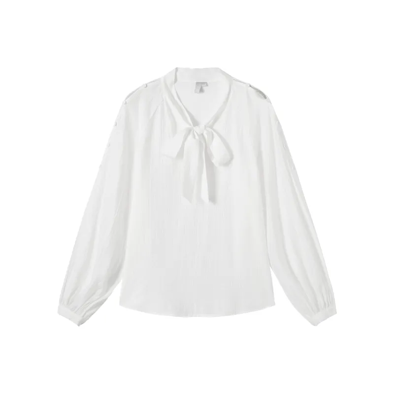 DIALOGUE Chiffon Shirts Women's-2