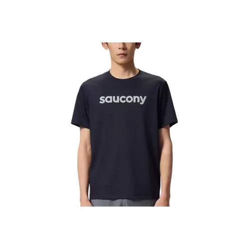 Saucony SS25 T Shirt Men's Jet Black