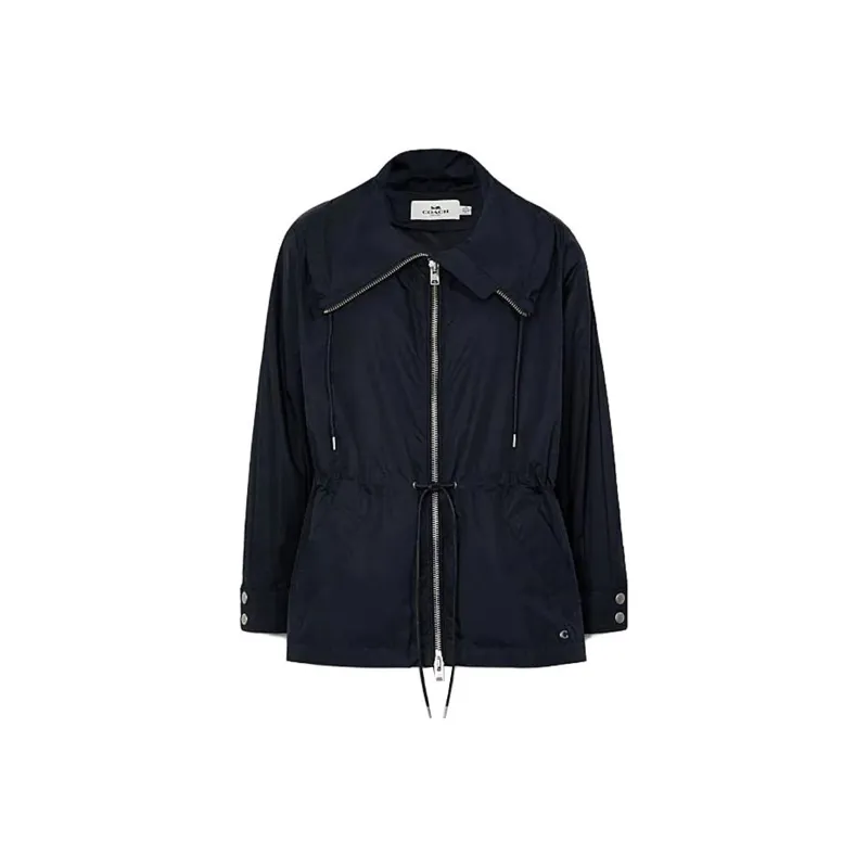 COACH Jackets Women's Navy-0