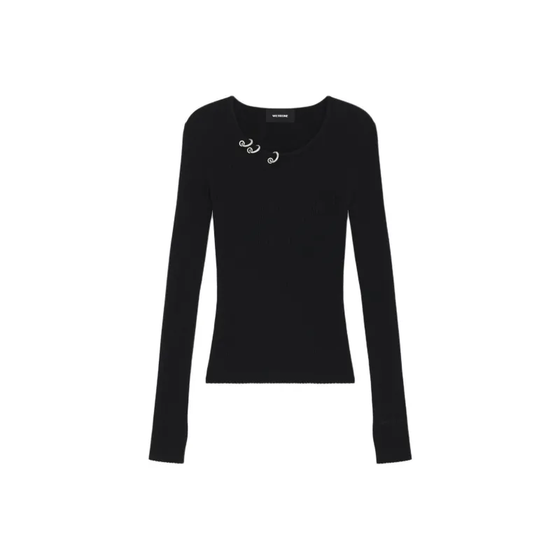 WE11DONE Knitwear Women's Black-0