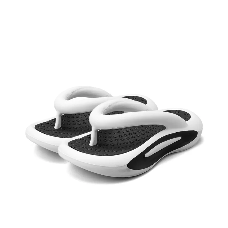 Hong Kong Meng Rubber Sole Abrasion Resistant Slip Resistant Flip Flops Unisex-8