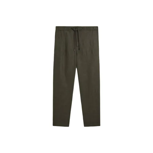 Massimo Dutti Casual Pants Men's Dark Green