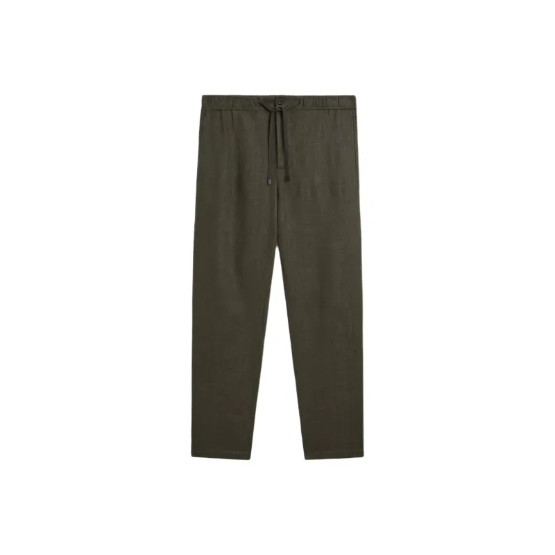 Massimo Dutti Casual Pants Men's Dark Green-0