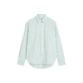 TOTEME Stripe Detailed Buttoned Shirt