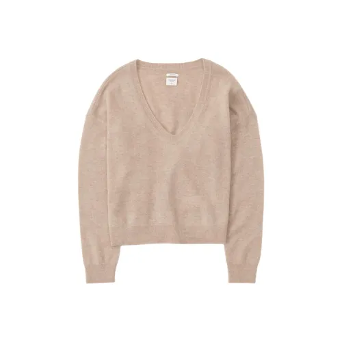 Abercrombie＆Fitch Cashmere Sweater Women's Light Brown