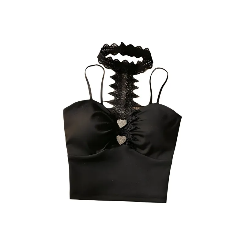 Mu Qingqing Camisole Women's Black-0