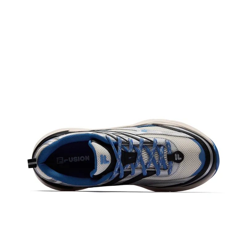 FILA FUSION LIGHT Trail Shoes Low Top Running Shoes Men's Beige Blue-2