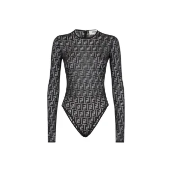 FENDI Bodysuits Women's Black