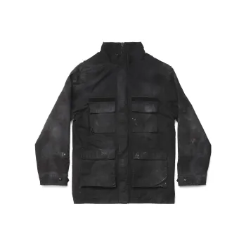 Balenciaga Double Front Military Parka