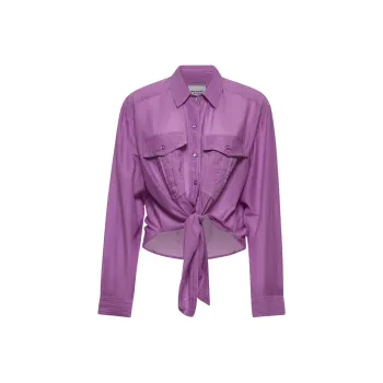 ISABEL MARANT ETOILE Long Sleeved Button Up Shirt