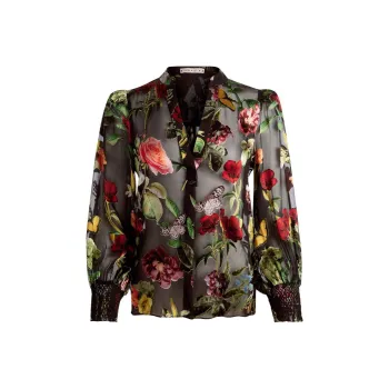 ALICE+OLIVIA Sheila Blouse