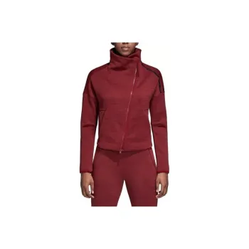 Adidas Sportswear W Zne HTR Jkt Jackets Coats Women's Deep Red