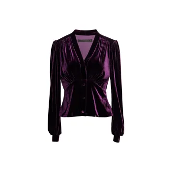 ROEYSHOUSE Shirt Women's Dark Purple