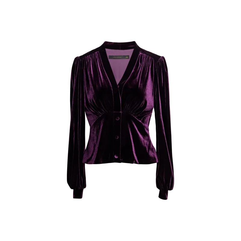 ROEYSHOUSE Shirt Women's Dark Purple-0