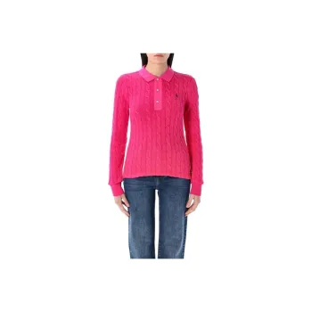Polo Ralph Lauren Cable Knit Polo Jumper