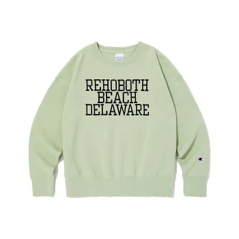 Champion Sweatshirt Women's Light Green