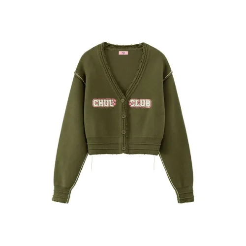 CHUU Knitwear Women's Mustard Green