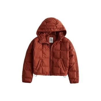 Hollister Jackets Women's Rusty Red