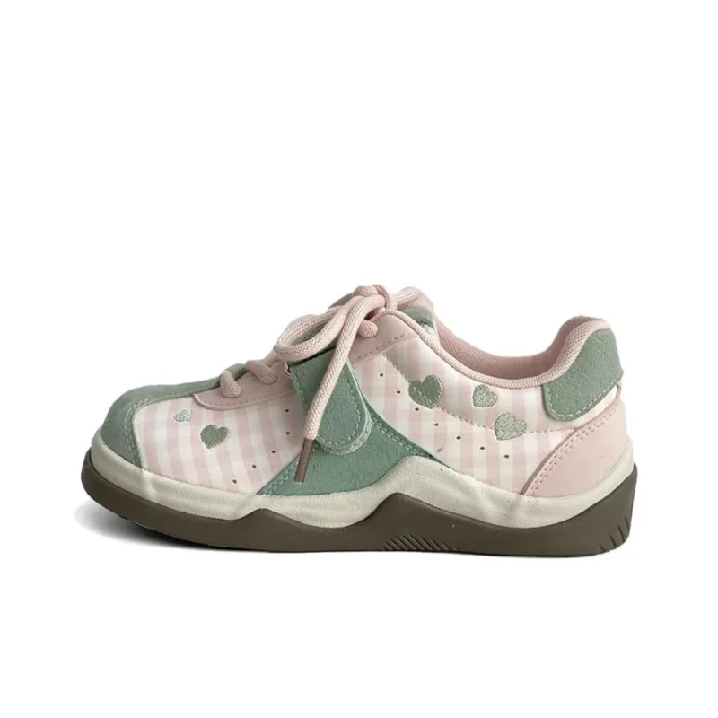 Than Than Me Slip Resistant Low Top Skateboard Shoes Women's-4