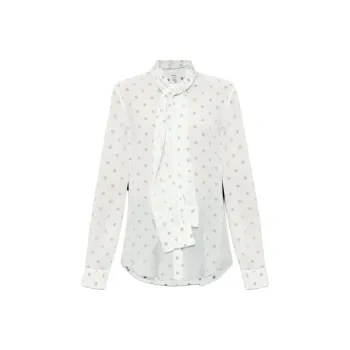 Acne Studios Layered Tie neck Blouse