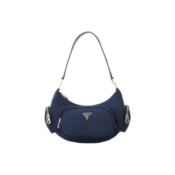GUESS Polyester Handbag Shoulder Bag Women's Dark Blue