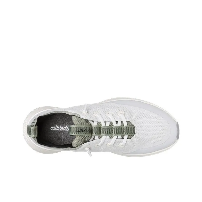 Allbirds Tree Runner Low Top Running Shoes Men's Polar White-2