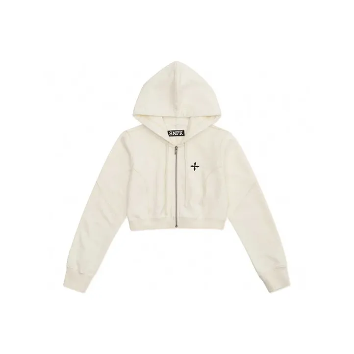 SMFK Sweatshirts Women's Milk White-0