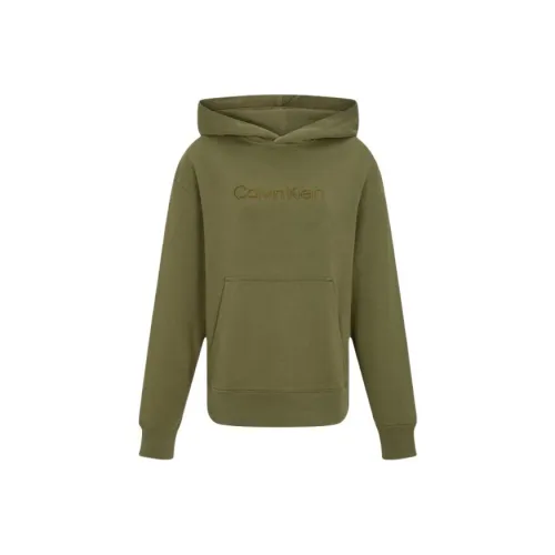 CALVIN KLEIN Sweatshirt Women's Olive Green