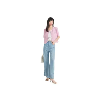 Hopeshow Jackets & Coats Women's Cherry Blossom Pink