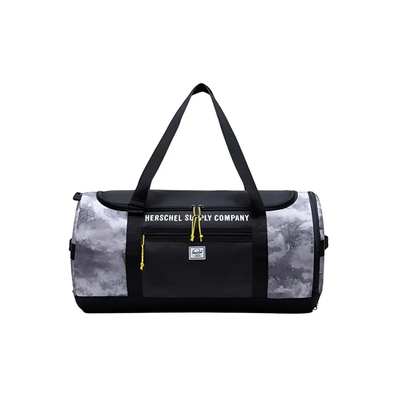 Herschel Innersect Collaboration Travel Bag Handbag Unisex Gray/Suttonc Black-0