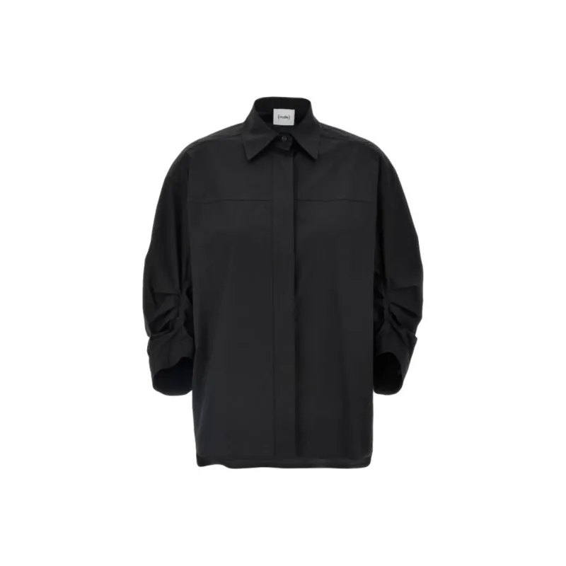 Nude 3/4 Sleeved Shirt-0