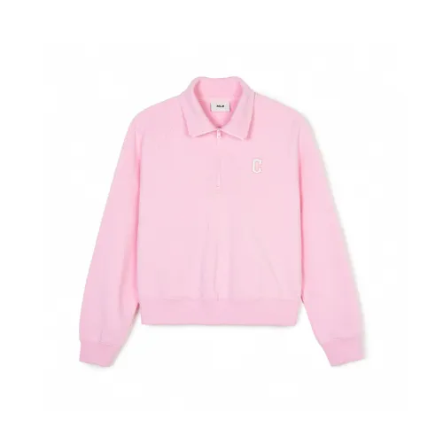 MLB SS24 Cleveland Guardians Sweatshirt Women's Pink