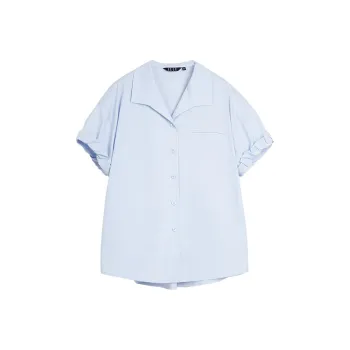 ELLE Shirts Women's Light Blue