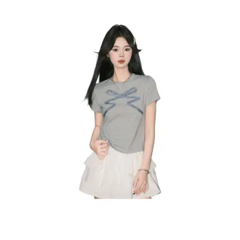 FOREVER 21 Regular T Shirt Women's Gray