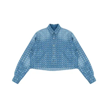 TCH Shirts Women's Denim Blue