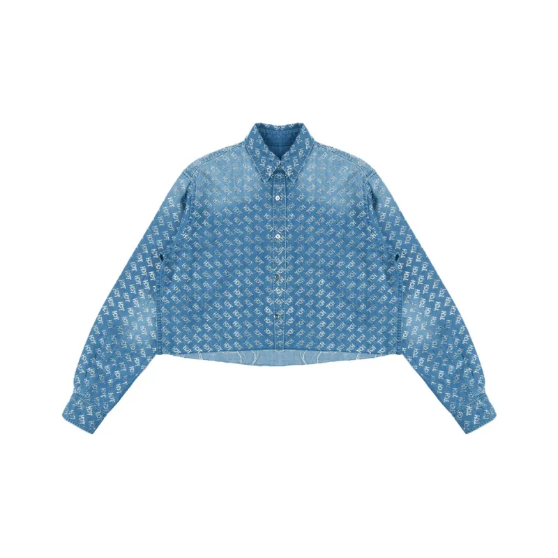 TCH Shirts Women's Denim Blue-0