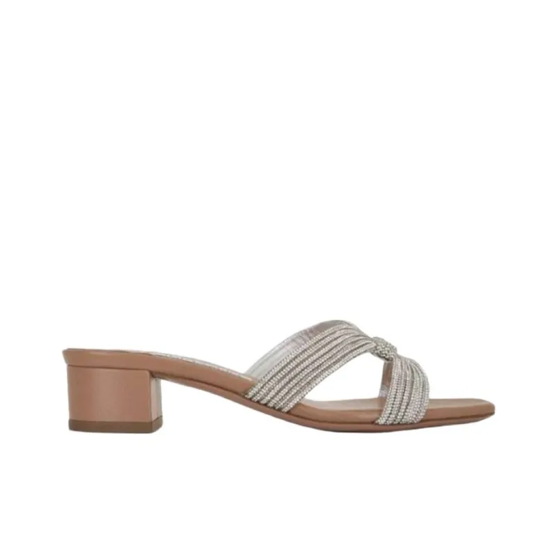 AQUAZZURA Slide Slippers 3.5cm Women's Champagne-1