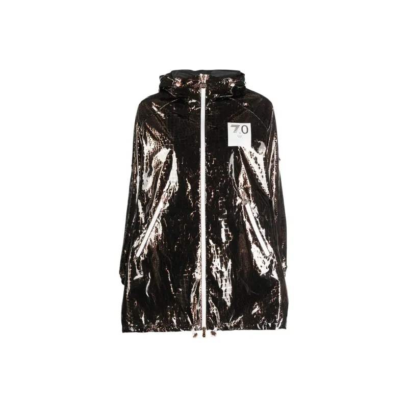EMPORIO ARMANI EA7 Jackets & Coats Women's Brown-0